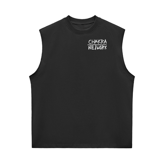 Simple Chakra Network Sleeveless Tank
